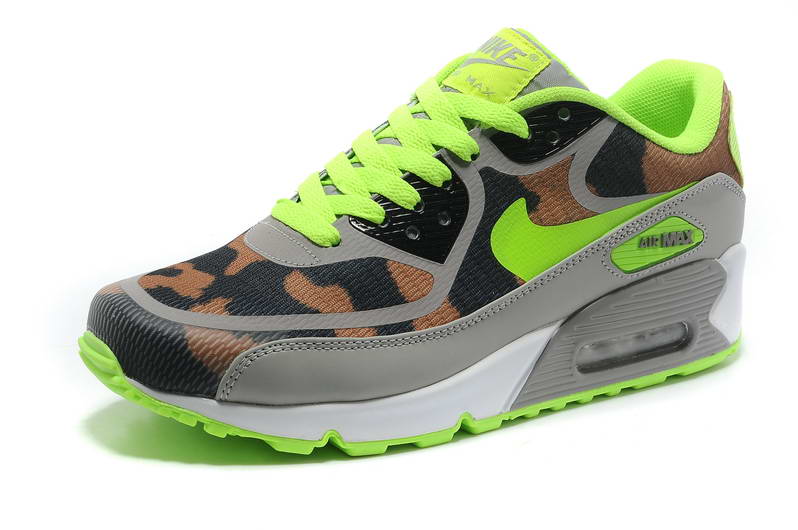 Nike Air Max 90 Mens Pre TAPE chaussures gris vert (3)